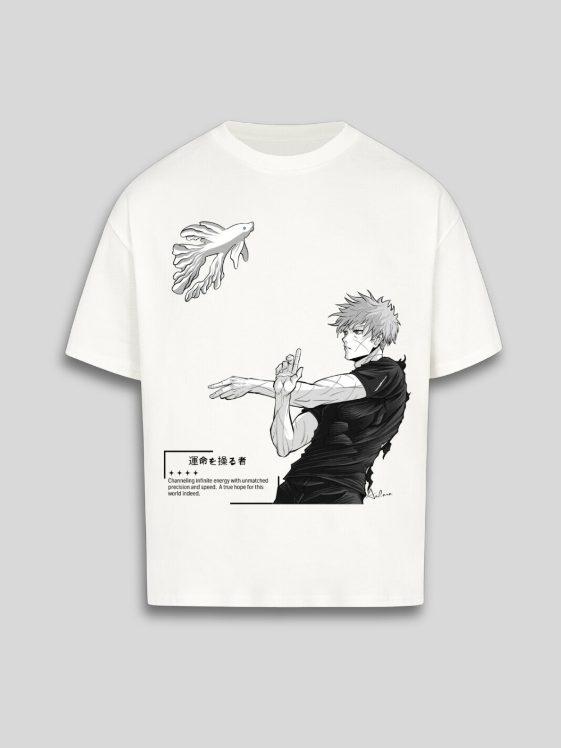 Anilara Gojo x Geto T-Shirt Jujutsu Kaisen Anime Clothing