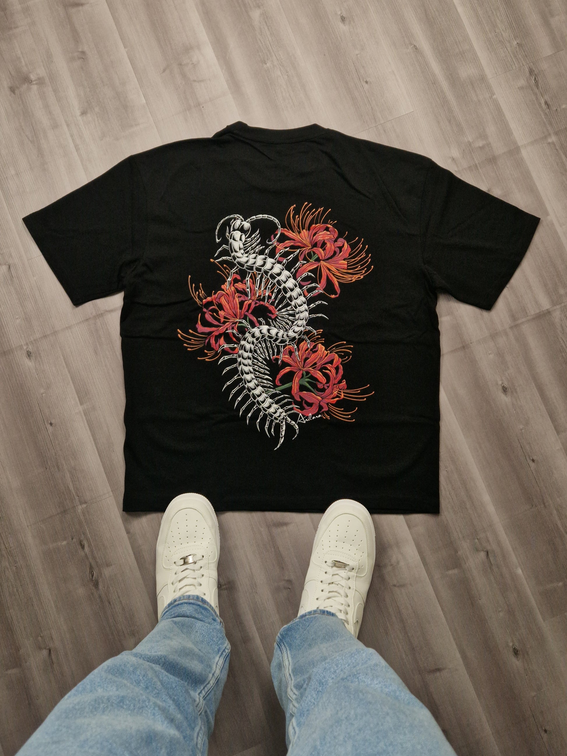 Crawling Death - Oversized Shirt (Black)