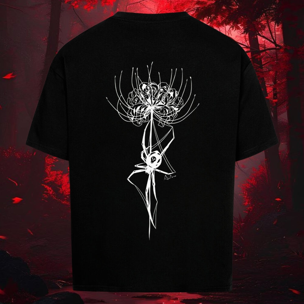 Anilara Spider Lilly Tshirt Tokyo Ghoul Anime Clothing