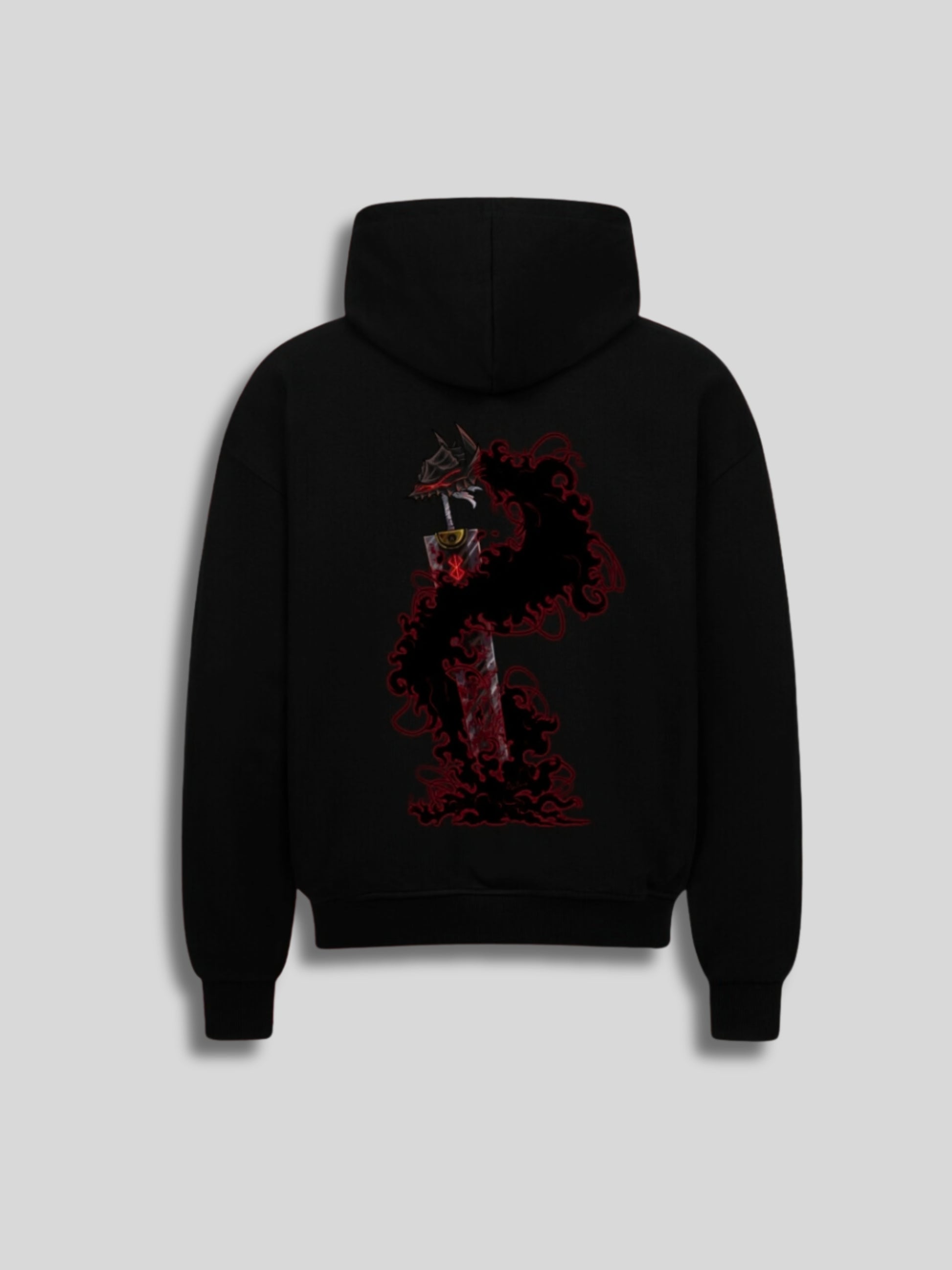 Anilara Guts Zipper Berserk Anime Clothing