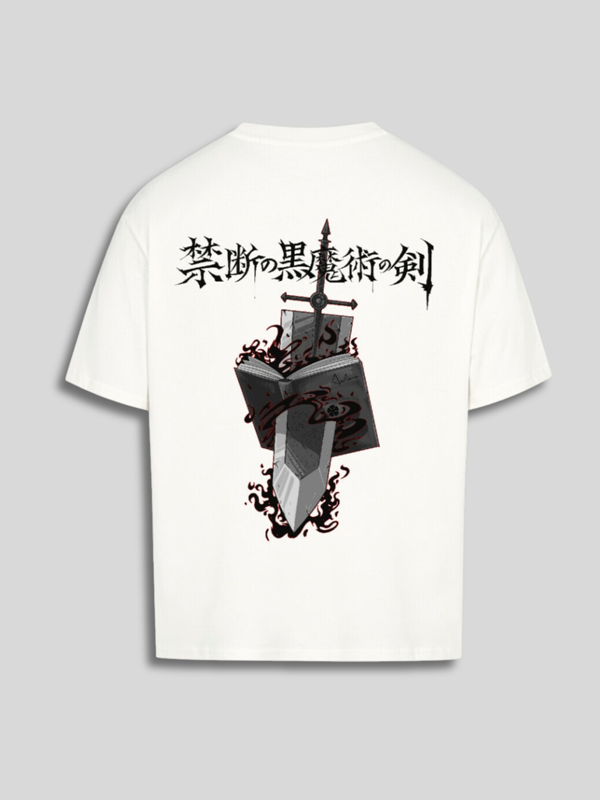 Anilara Asta Grimoire Shirt Black Clover Anime Clothing