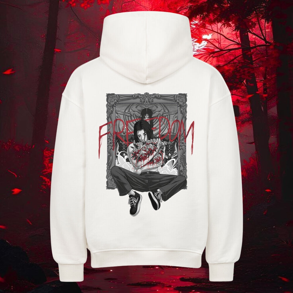 Anilara Eren Yeager Hoodie Attack on Titan Anime Clothing