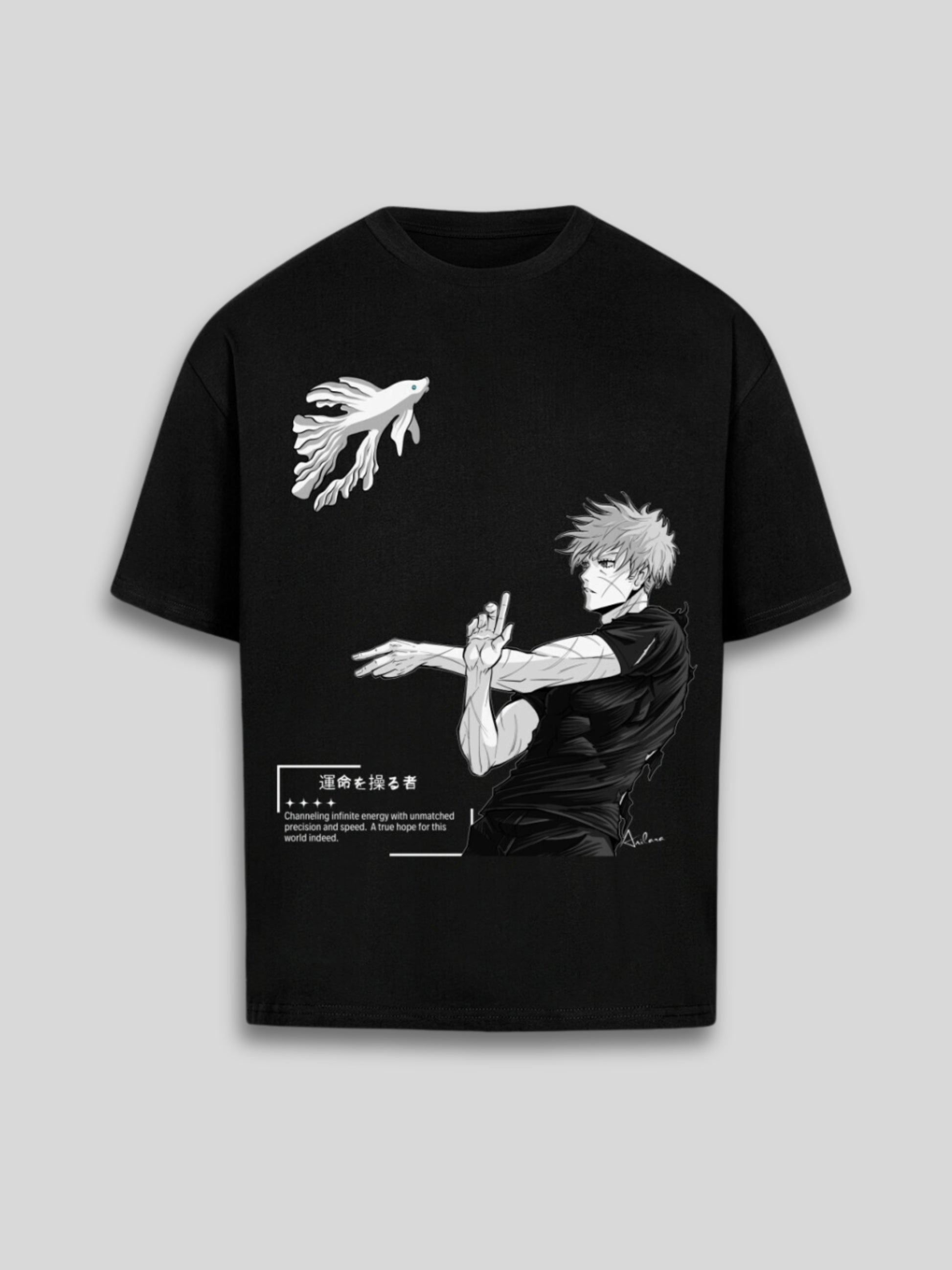 Anilara Gojo x Geto T-Shirt Jujutsu Kaisen Anime Clothing