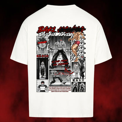 Anilara Baki Tshirt Anime Clothing Baki Tshirt Baki Hanma