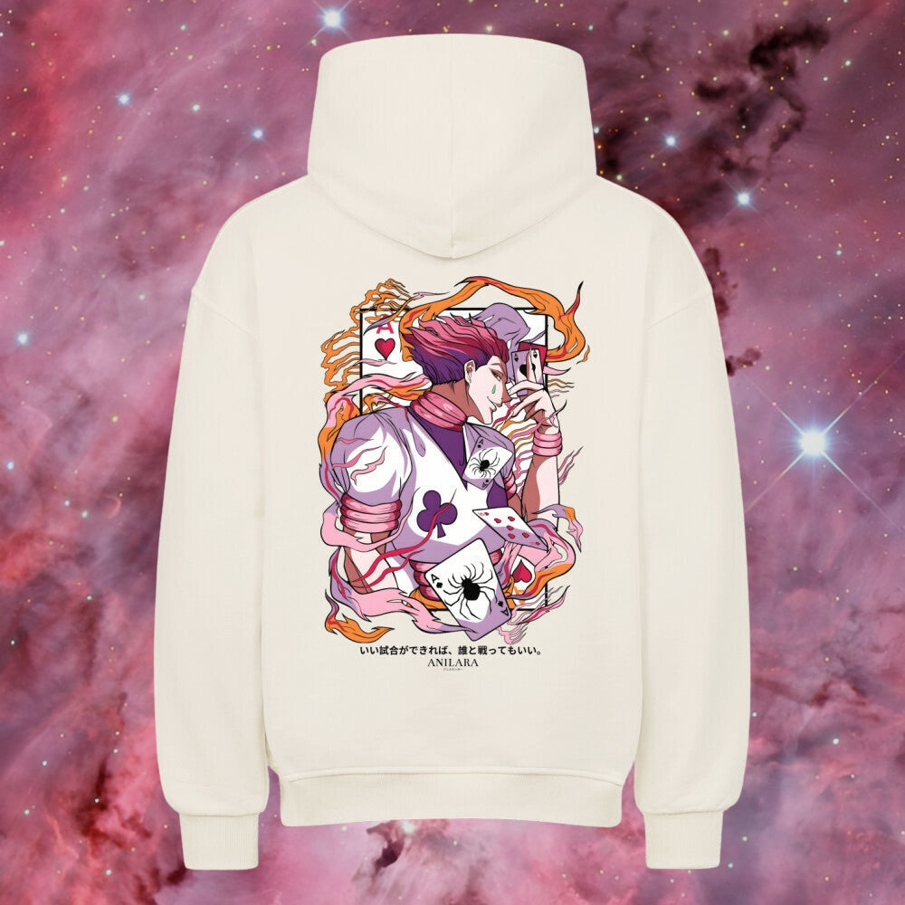 Oversized anime hoodie sale