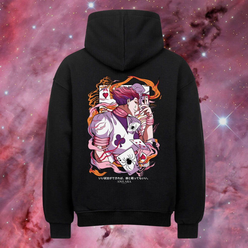 Anilara Hisoka Hoodie Hunter x Hunter Anime Clothing