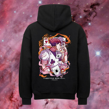 Anilara Hisoka Hoodie Hunter x Hunter Anime Clothing