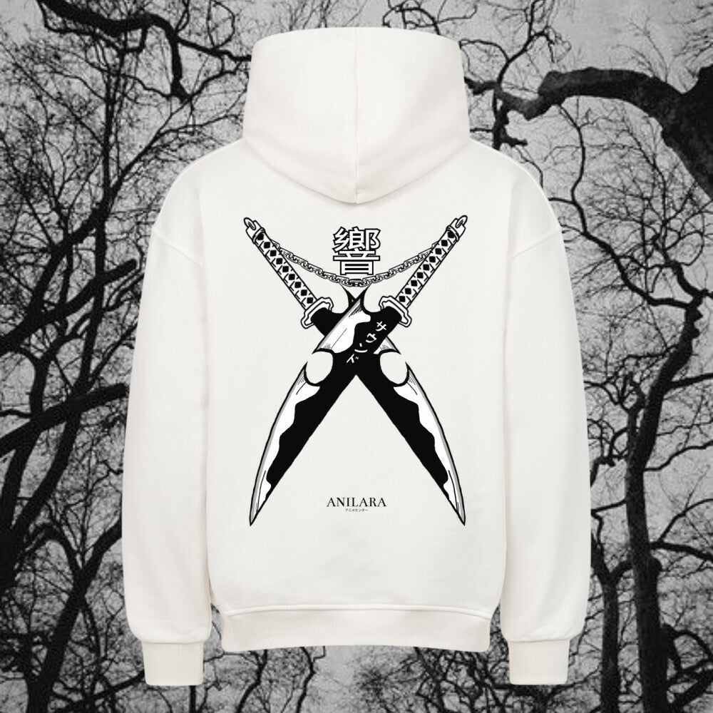 Anilara Tengen Swords Hoodie Demon Slayer Clothing Anime Merch