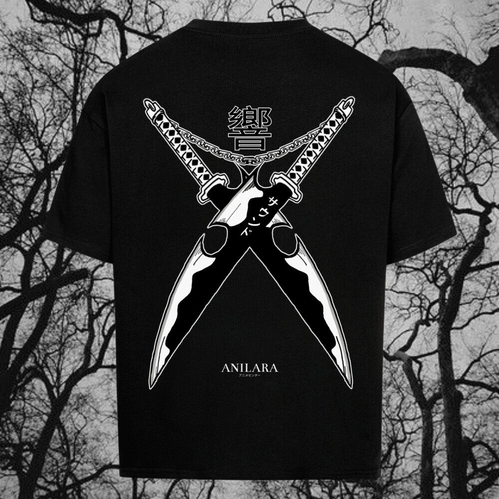 Anilara Tengen Swords T-Shirt Anime Clothing Demon Slayer Merch