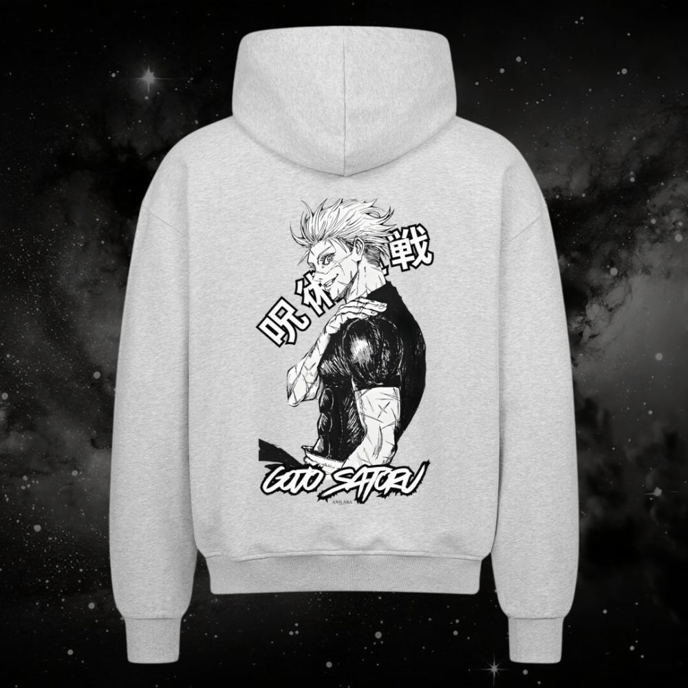 Anilara Gojo Zipper Jujutsu Kaisen Anime Clothing