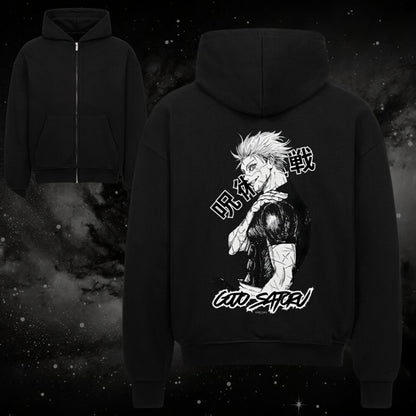 Anilara Gojo Zipper Jujutsu Kaisen Anime Clothing