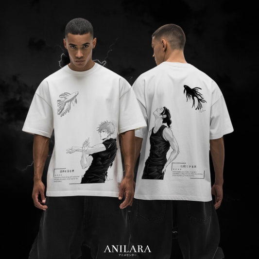 Anilara Gojo x Geto T-Shirt Jujutsu Kaisen Anime Clothing