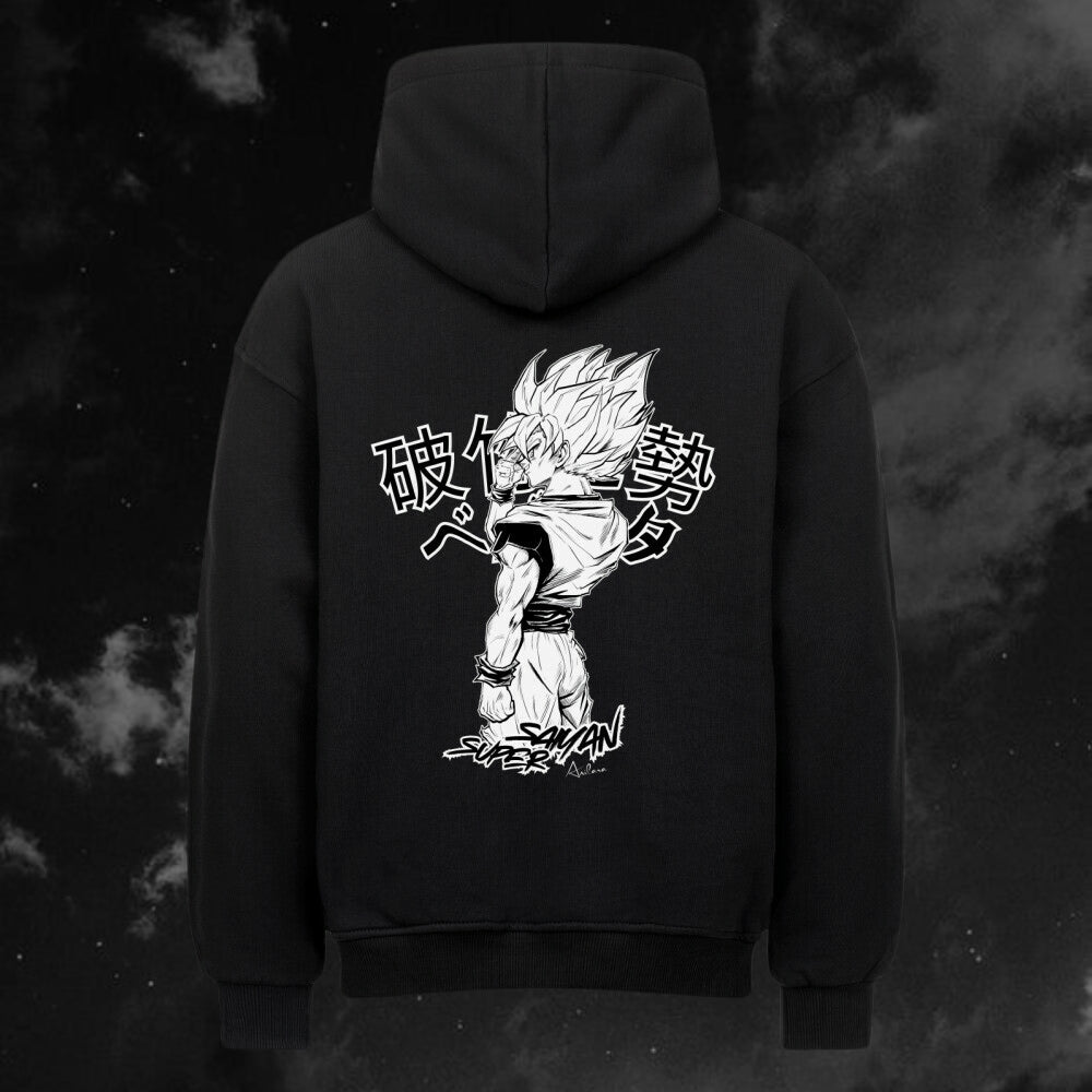 Anilara Son Goku Hoodie Dragon Ball Anime Clothing