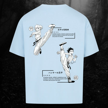 Anilara Gon Killua T-Shirt HunterxHunter Anime Clothes