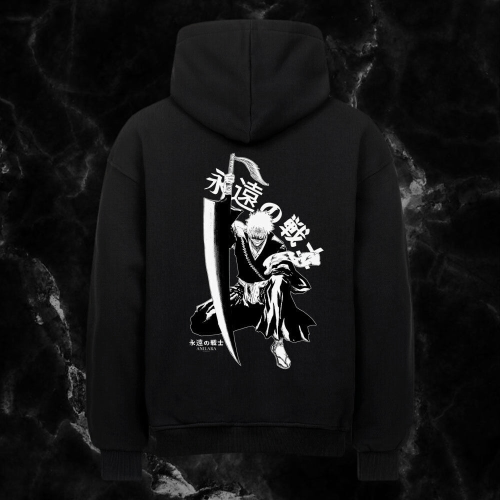 Anilara Ichigo Hoodie Bleach Anime Clothing