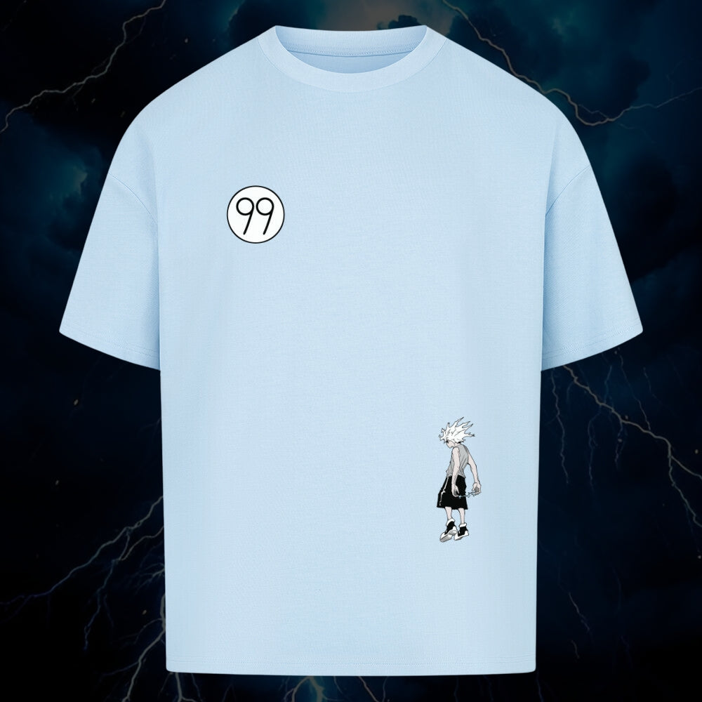 Anilara Killua Zoldyck T-Shggirt HxH Anime Clothing Streetwear