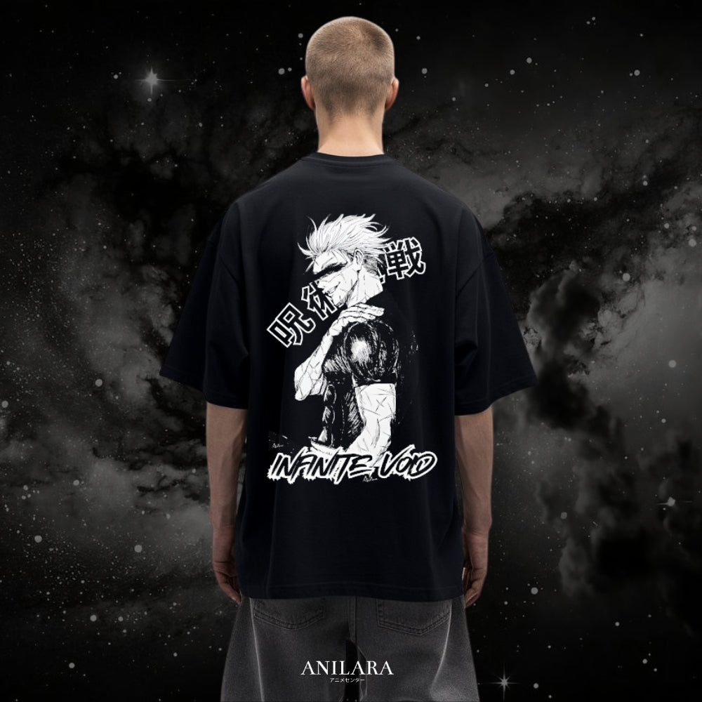 Anilara Gojo Tshirt Jujutsu Kaisen Anime Clothing