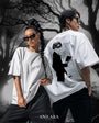 Anilara Chrollo Lucifer Oversized Tshirt Hunter x Hunter Anime Clothes