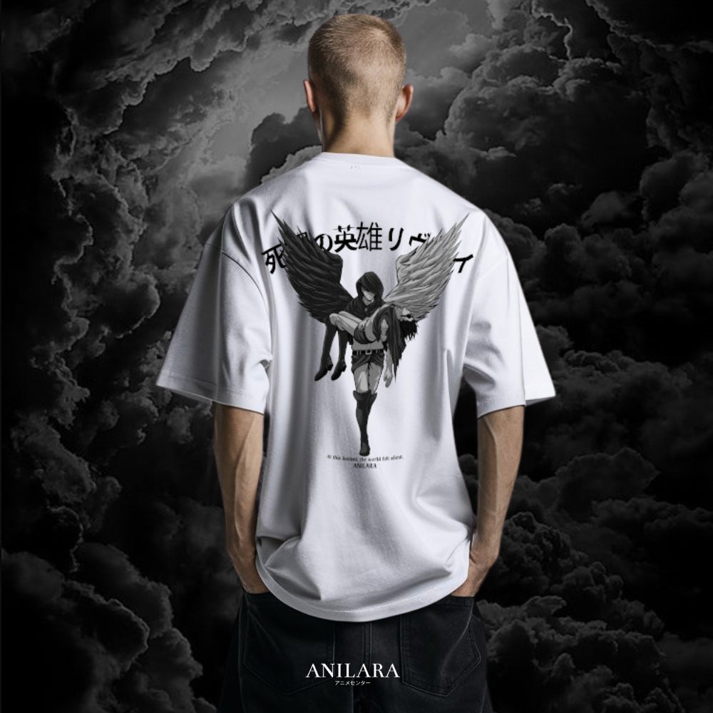 Anilara Levi x Hange Tshirt Attack on Titan Anime Clothing