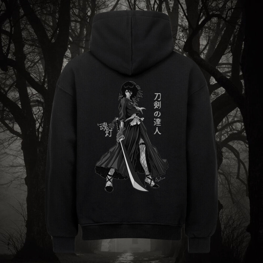 Anilara Rukia Hoodie Bleach Anime Clothing