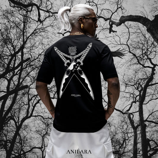 Anilara Tengen Swords T-Shirt Anime Clothing Demon Slayer Merch