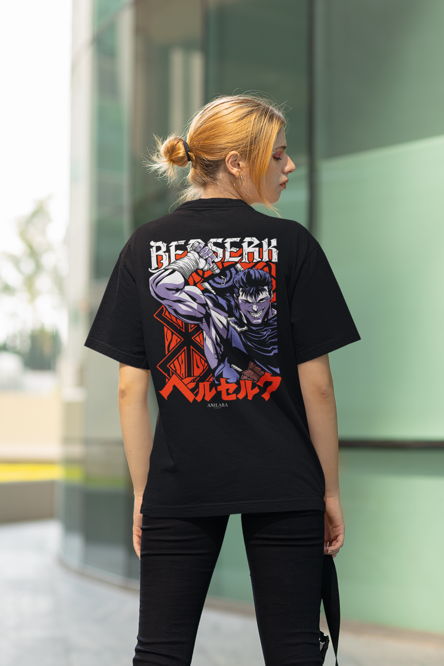 Anilara Guts Berserk Anime Clothing Streetwear