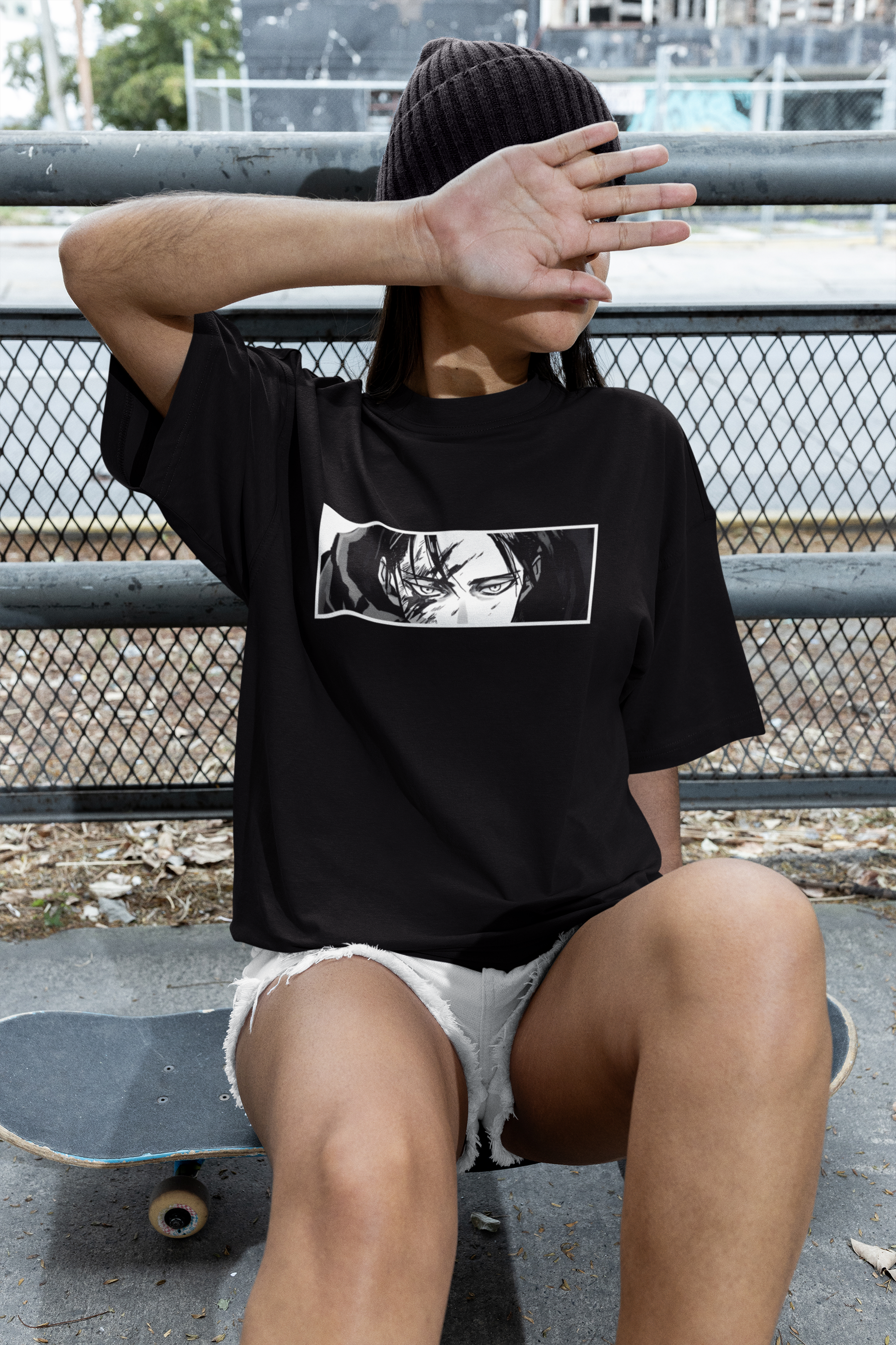 Anilara Levi Ackerman Attack on Titan Anime Clothing Streetwear